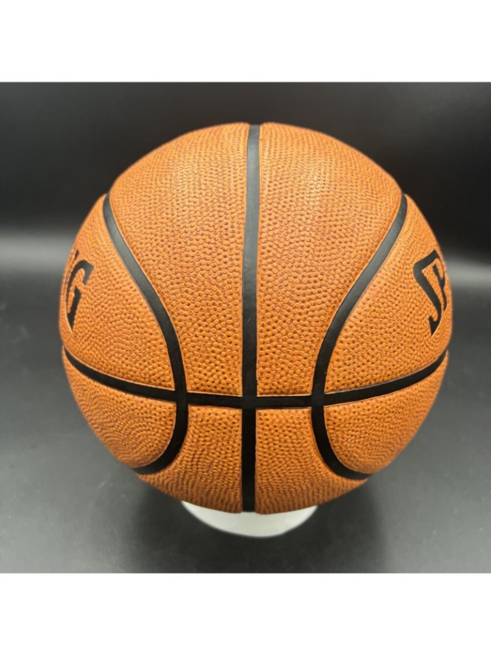 RARE SPALDING GOLD NBA OUTDOOR BASKETBALL BALL SIZE 7 NEW NOS - Picture 4 of 11